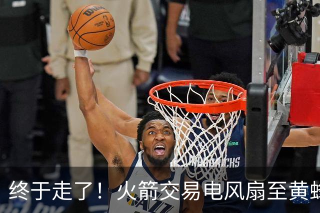 终于走了！火箭交易电风扇至黄蜂 还搭了3个次轮签